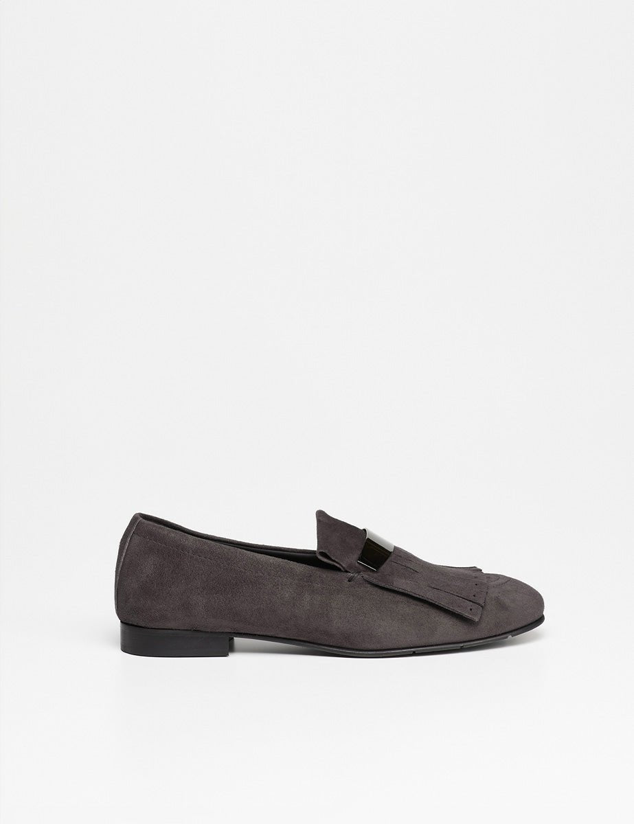 mocassino frangia nero - poesie veneziane - mocassino