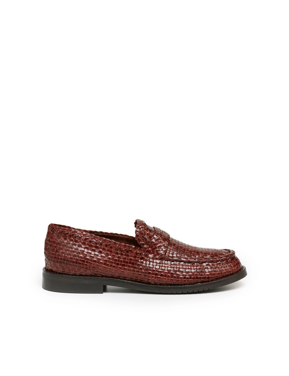 mocassino intreccio burnished - poeve - mocassino
