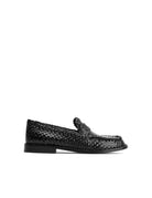 mocassino intreccio nero - Frida SRL