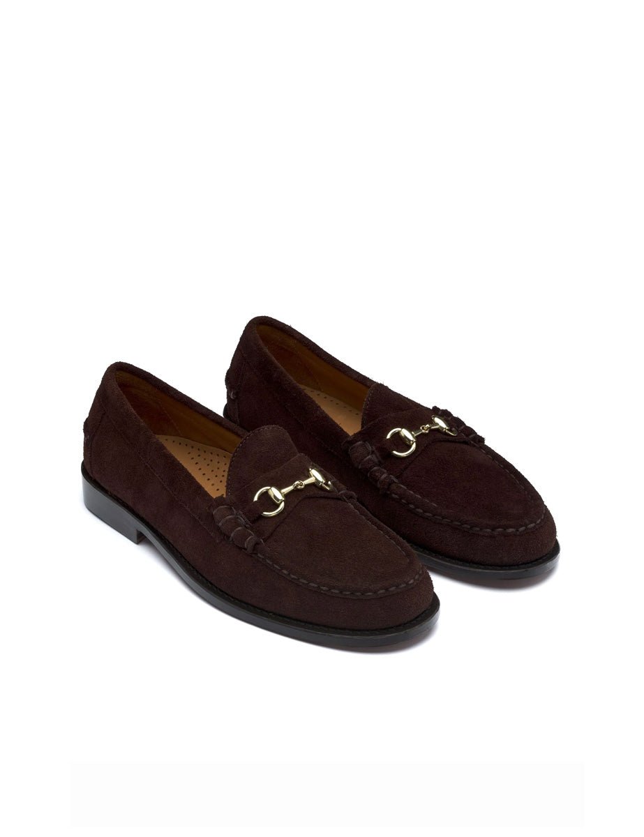 mocassino joe modena suede dark brown - sebago - mocassino