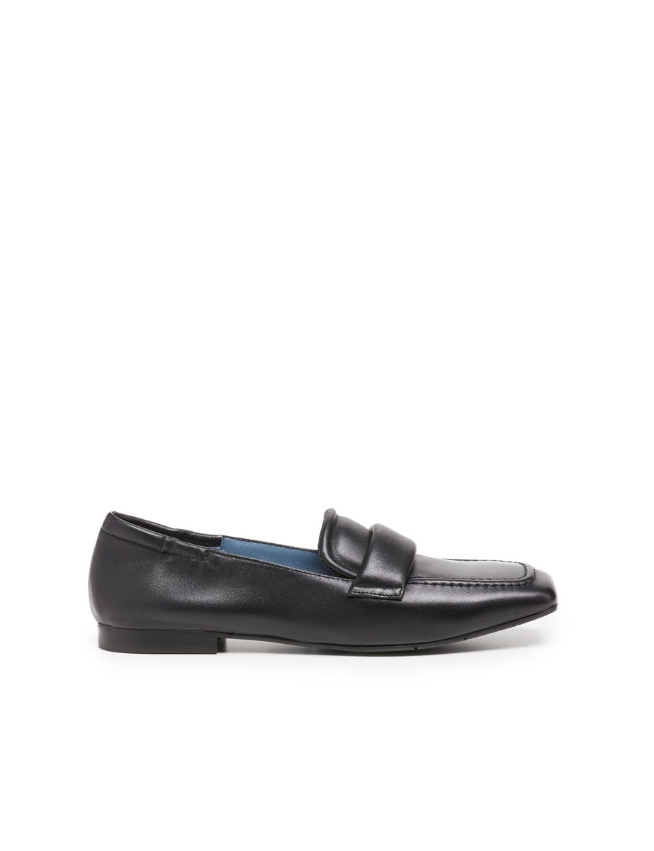 mocassino nappa nero - blufrida - mocassino