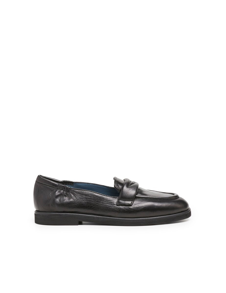 mocassino nappa nero - blufrida - mocassino