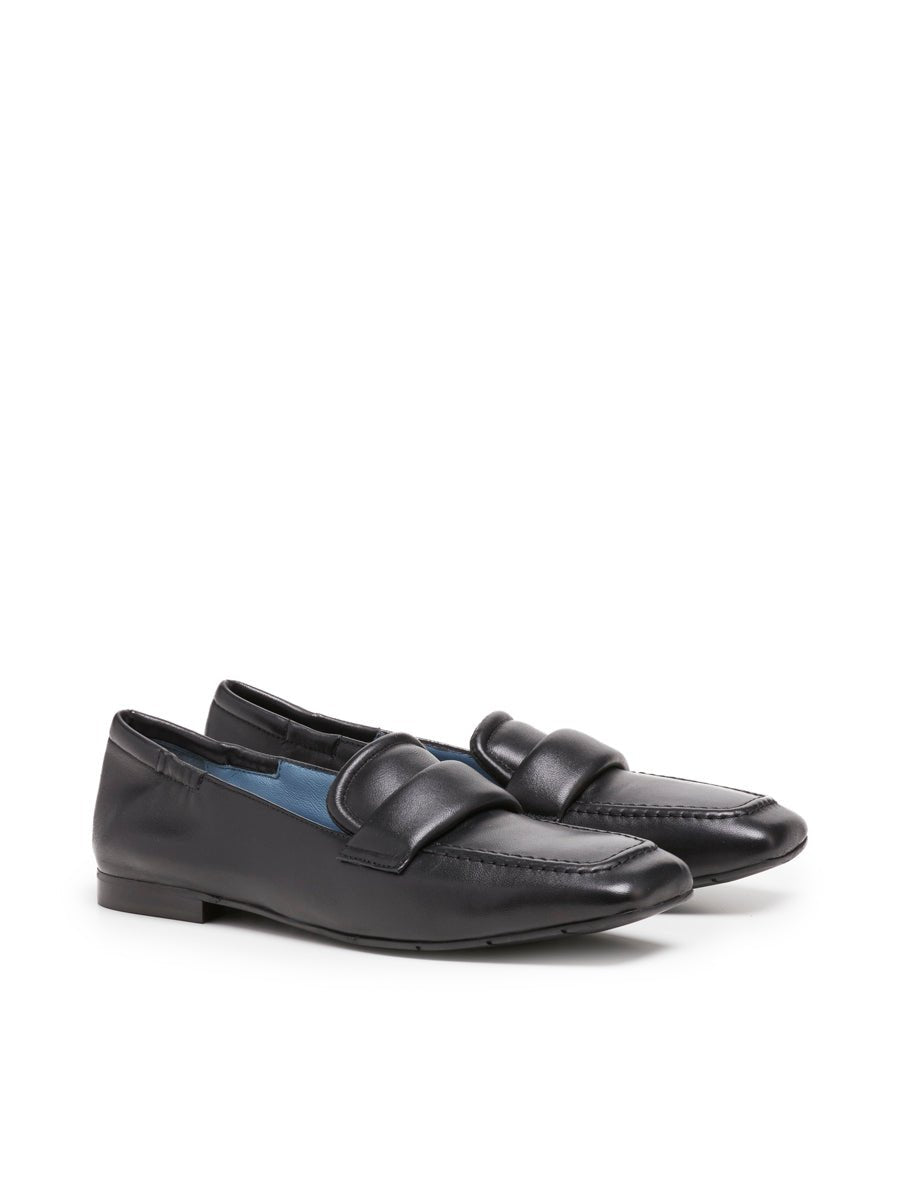 mocassino nappa nero - blufrida - mocassino