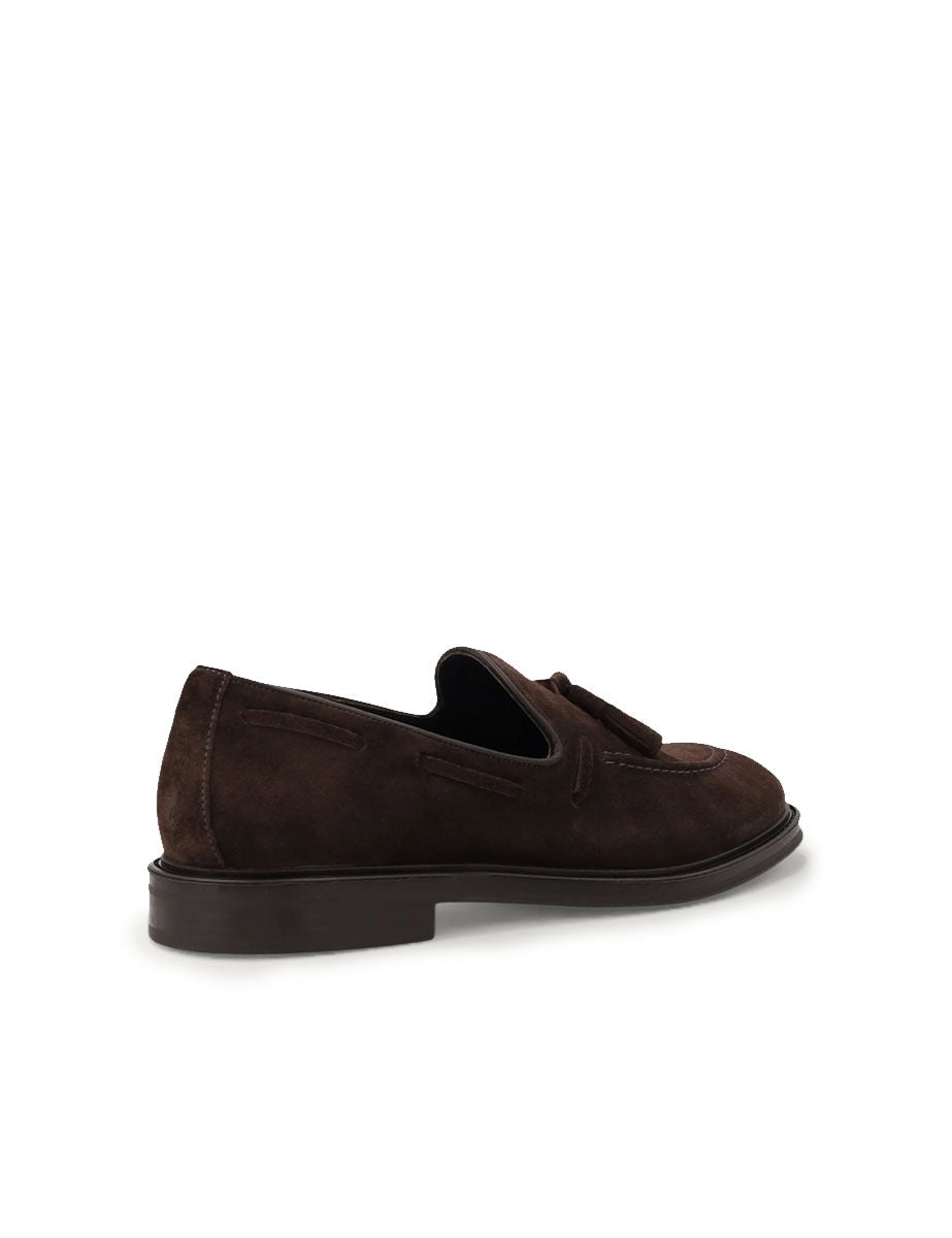 mocassino nappine marrone scuro - frau - mocassino