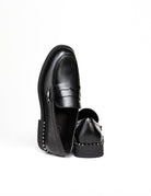 mocassino polish calf black - Frida SRL