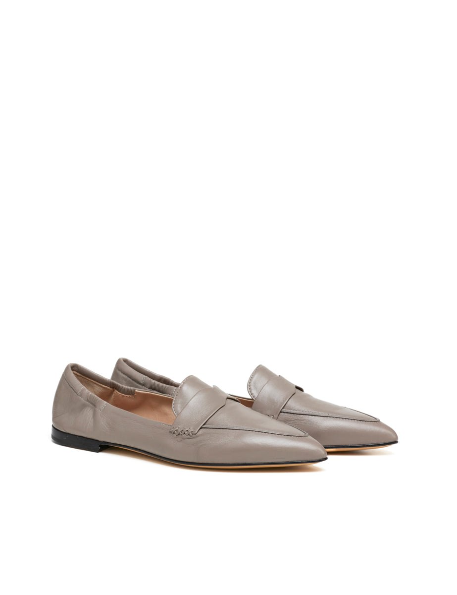 mocassino punta warm grey - Frida SRL
