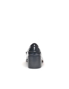 mocassino tacco egle black - sebago - decollete tacco