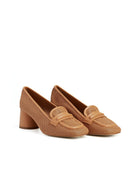mocassino traforato caramel - Frida SRL