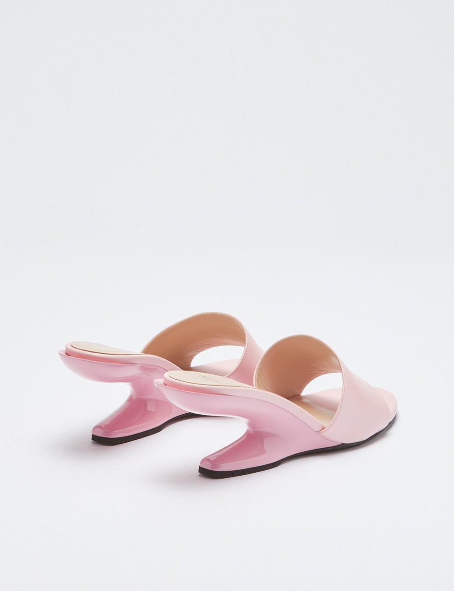 mules pink - n21 alessandro dell'acqua - sandalo tacco