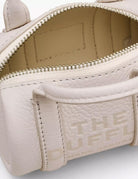 nano duffle crossbody bag cotton silver - marc jacobs - clutch