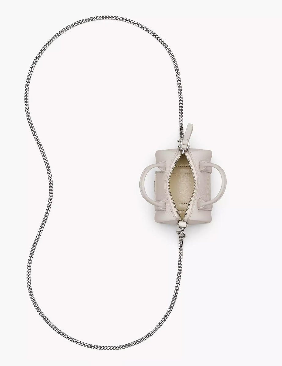 nano duffle crossbody bag cotton silver - marc jacobs - clutch