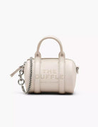 nano duffle crossbody bag cotton silver - marc jacobs - clutch