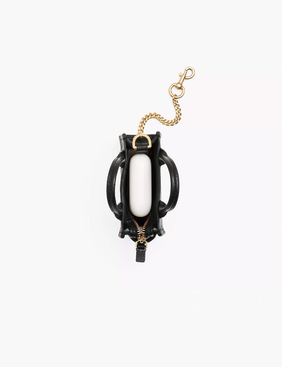 nano tote charm leather camel - marc jacobs - shopper