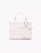 nano tote charm leather cotton silver - Frida SRL