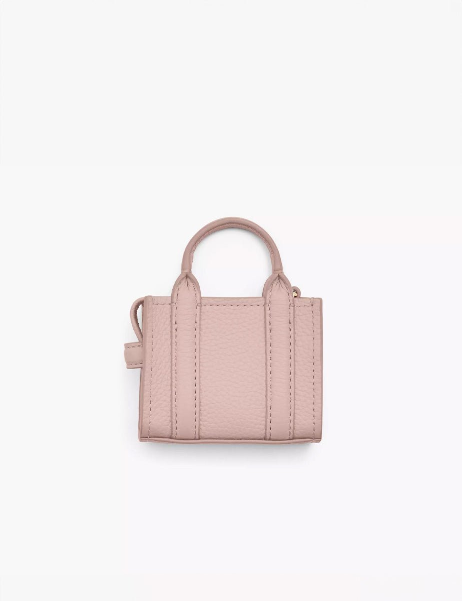 nano tote charm leather rose - marc jacobs - shopper