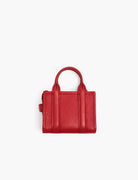 nano tote charm leather true red - marc jacobs - shopper