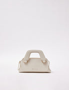 olivia micro tote bag cream - aim - clutch