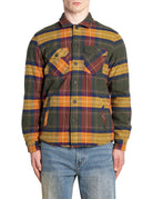 overshirt orsetto due tasche check multicolor - alley docks - giacca