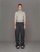 pantacargo denim blu - Frida SRL