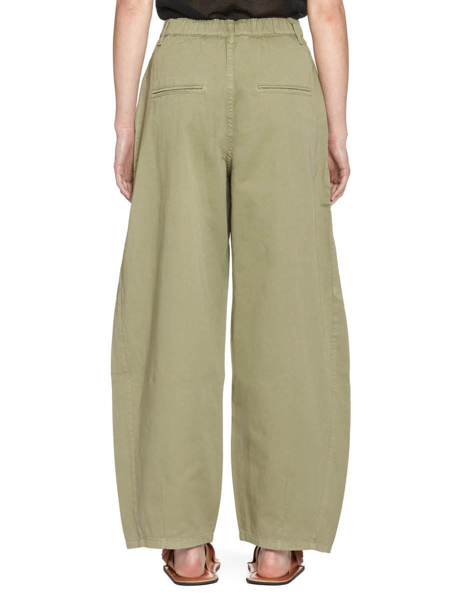 pantalone baloon gabardine salvia - alysi - pantalone