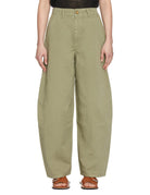 pantalone baloon gabardine salvia - alysi - pantalone