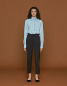 pantalone blu scuro - n21 alessandro dell'acqua - pantalone