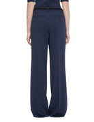 pantalone blu stripes - vivetta - pantalone