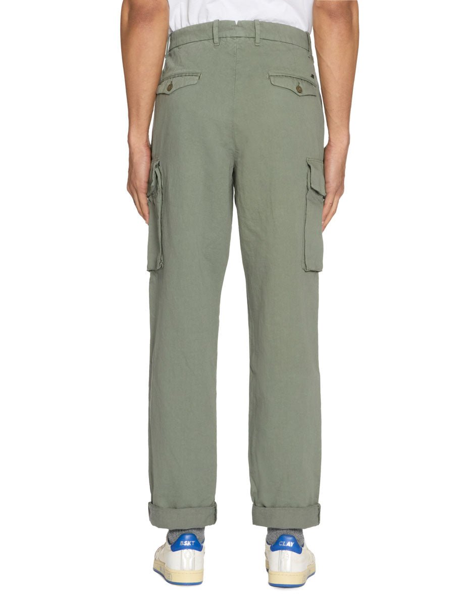 pantalone cargo pinces foresta - Frida SRL