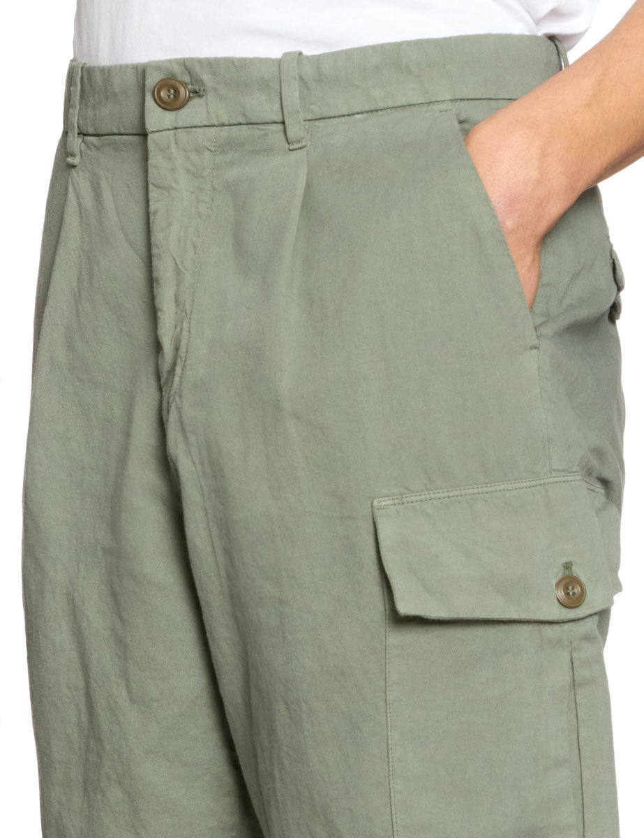 pantalone cargo pinces foresta - Frida SRL