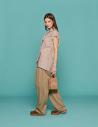 pantalone carolina cotone kaki - jejia - pantalone