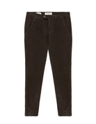pantalone chino new rolf stretch brown - roy rogers - pantalone casual