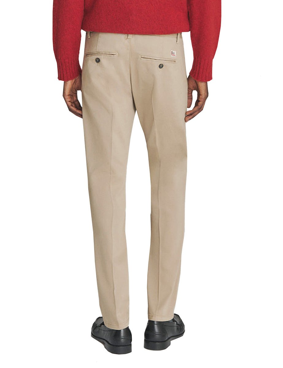 pantalone chino new rolf stretch nut - roy rogers - pantalone casual