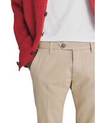 pantalone chino new rolf stretch nut - roy rogers - pantalone casual