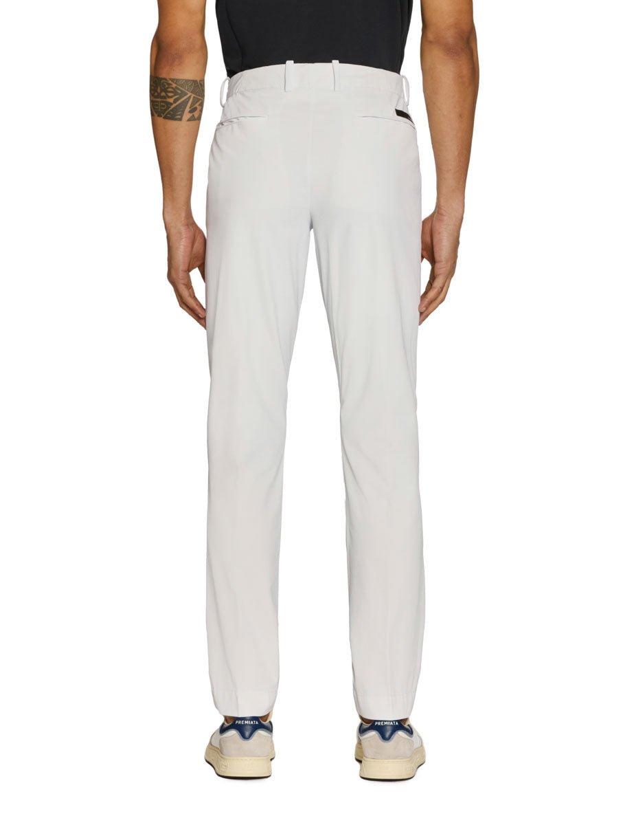 pantalone chino surflex chalk bianco - rrd - pantalone elegante