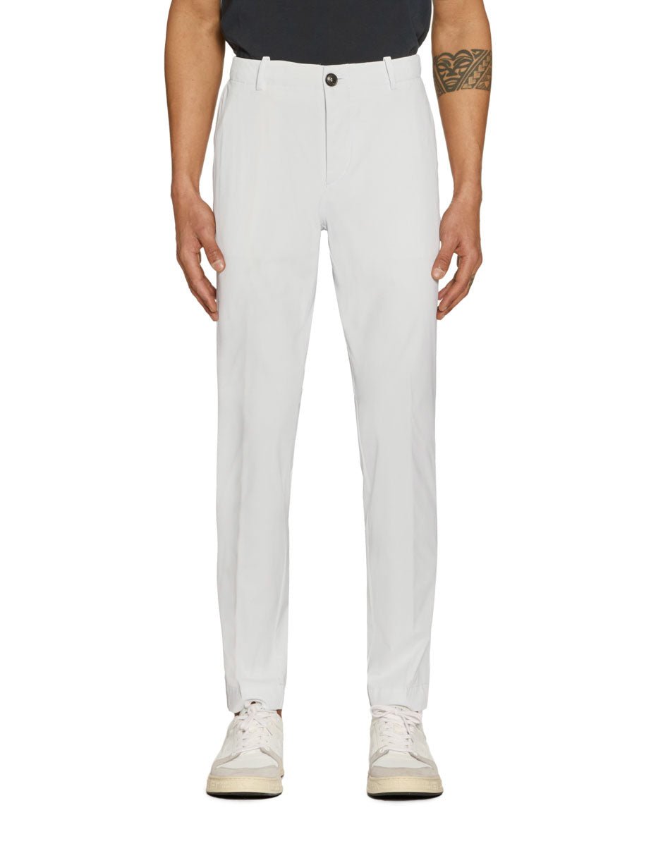 pantalone chino surflex chalk bianco - rrd - pantalone elegante
