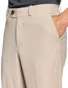 pantalone chino surflex microfantasia puntaspillo beige - Frida SRL