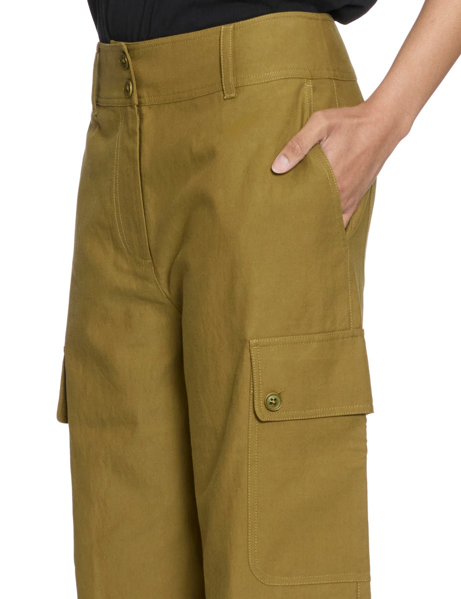 pantalone clemente cargo lichen - ulla johnson - pantalone