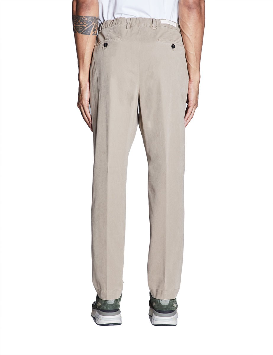 pantalone cotone modal beige - briglia 1949 - pantalone casual