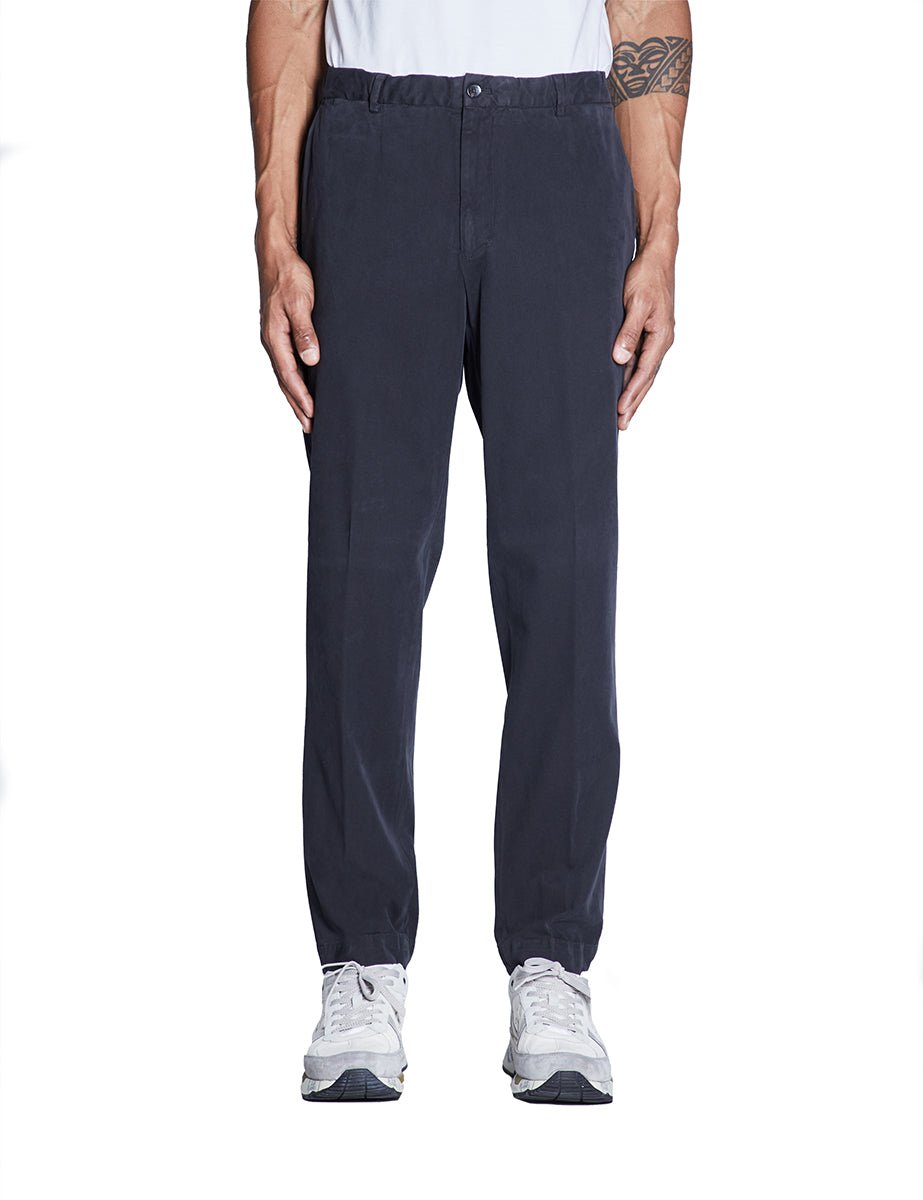 pantalone cotone modal blu - briglia 1949 - pantalone casual