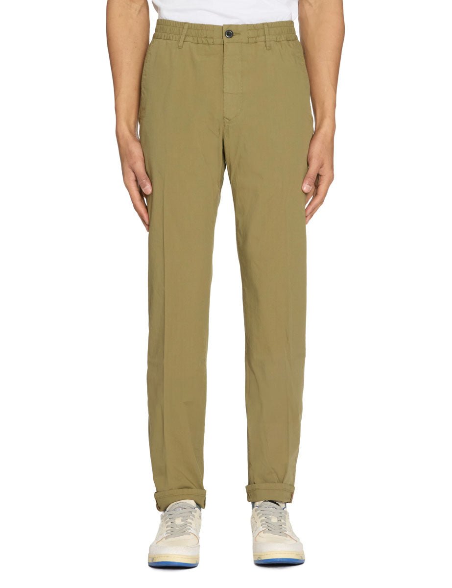 pantalone coulisse chino verdone - Frida SRL