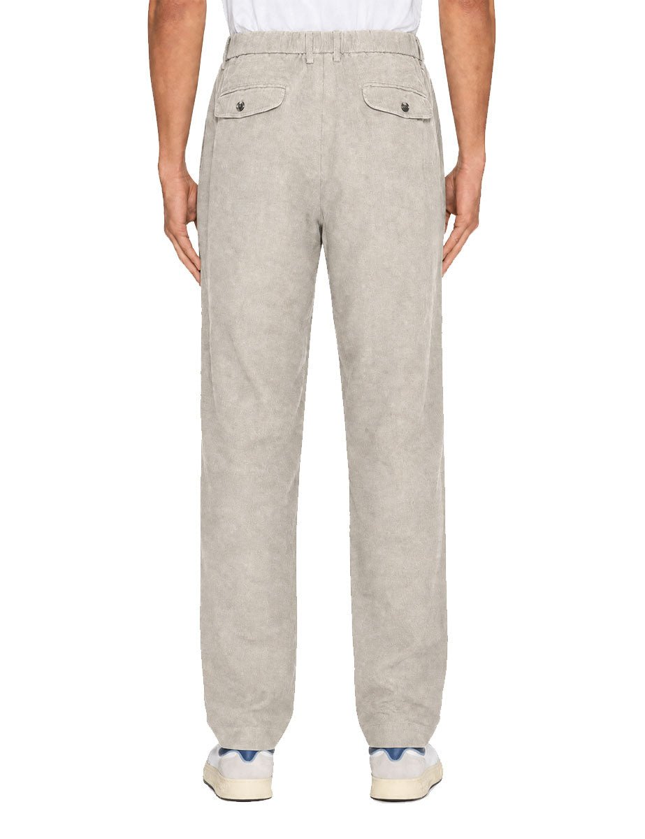 pantalone coulisse lino cookie - alley docks - pantalone casual