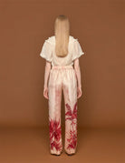 pantalone doride rosa chiaro palme - for restless sleepers - pantalone