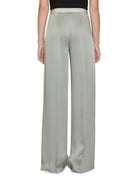 pantalone envers satin shiny lichene - Frida SRL