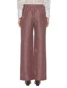 pantalone ivy elastico back malva - incotex - pantalone