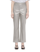 pantalone jersey effetto nappa nebbia - Frida SRL