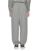 pantalone jersey jogging grigio melange - Frida SRL