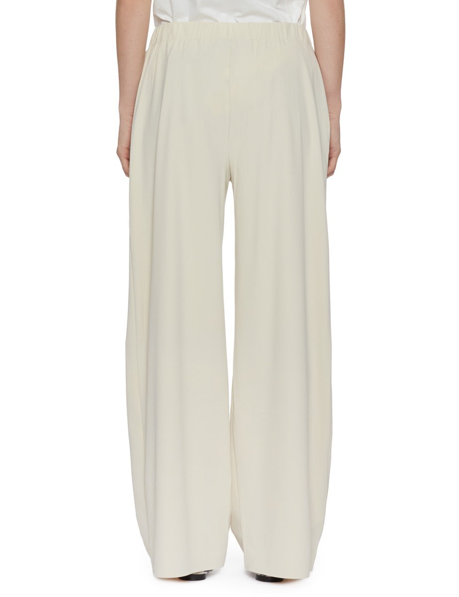 pantalone jersey tecnico sabbia - mm by max mara - pantalone
