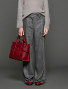 pantalone maschile over spina di pesce - Frida SRL