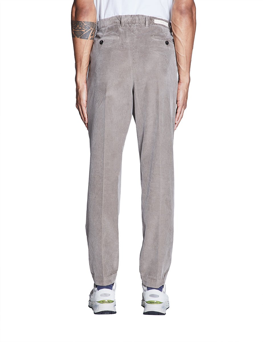 pantalone millerighe velluto beige - briglia 1949 - pantalone casual