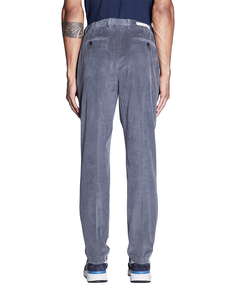 pantalone millerighe velluto grigio - briglia 1949 - pantalone casual